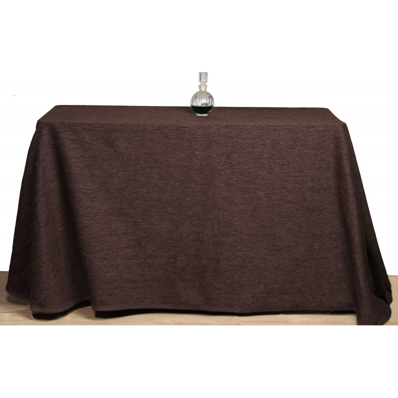 ➤Falda de Mesa Camilla Redonda de Chenilla -【Precios Camillas】