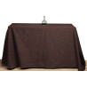 ➤Falda de Mesa Camilla Redonda de Chenilla -【Precios Camillas】