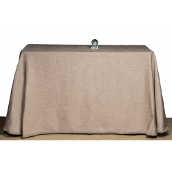 ➤Falda de Mesa Camilla Redonda de Chenilla -【Precios Camillas】