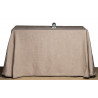 ➤Falda de Mesa Camilla Redonda de Chenilla -【Precios Camillas】