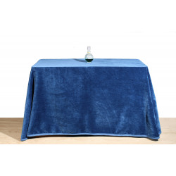 ➤Falda de Mesa Camilla Redonda de Chenilla -【Precios Camillas】