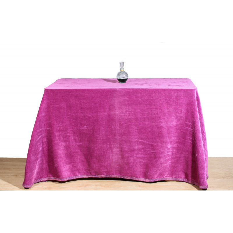 ➤Falda de Mesa Camilla Redonda de Chenilla -【Precios Camillas】