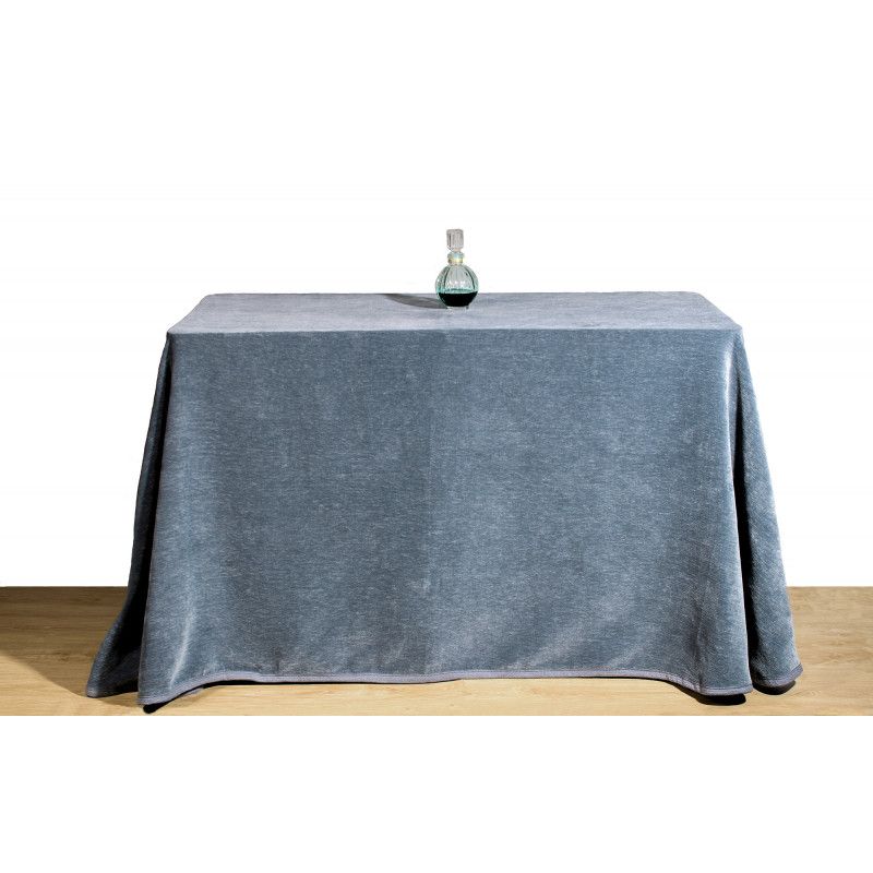 ➤Falda de Mesa Camilla Redonda de Chenilla -【Precios Camillas】