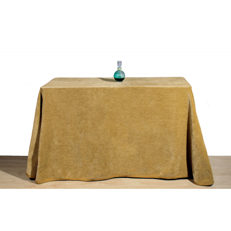 ➤Falda de Mesa Camilla Redonda de Chenilla -【Precios Camillas】
