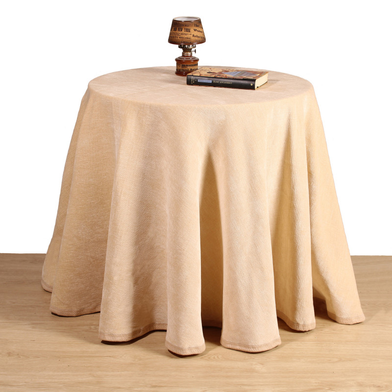 Falda de Mesa Camilla Redonda de Chenilla 【 Precios  Camillas 】 ✔︎