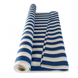 ➤Tela Toldo color Rayas Azul y Blanco -【Precios Toldo】