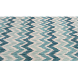 Loneta Estampada Taix 280 cm Ancho Patrón de Zigzag Moderno