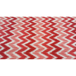 Loneta Estampada Taix 280 cm Ancho Patrón de Zigzag Moderno