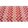 Loneta Estampada Taix 280 cm Ancho Patrón de Zigzag Moderno