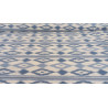 Loneta Estampada Modelo Mallorquina patrón en Ikat, Elegancia y Resistencia en 280 cm Ancho.