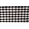 Tela Loneta Farcell Catalán Tradicional Cuadros Salmón/Negro Blanco/Negro Manteles, Cojines, Bolsos