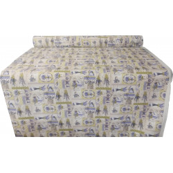 Tela Loneta Lavanda: Elegancia y Estilo para Decoración Ancho 280 cm