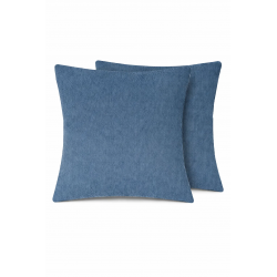 Pack 2x Fundas de Cojín de Chenilla Suave con Cremallera Invisible - Medidas 40x40 / 45x45