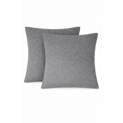 Pack 2x Fundas de Cojín de Chenilla Suave con Cremallera Invisible - Medidas 40x40 / 45x45