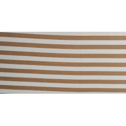Tela Loneta Jacquard Rayas Anchas 280 cm | Por Metros