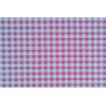 Tela Loneta Mini Cuadros Rosa 0.5 cm - Ancho 280 cm