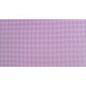 Tela Loneta Mini Cuadros Rosa 0.5 cm - Ancho 280 cm