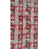 Mantel de Navidad Patchwork Rojo y Verde | Textiles Texna