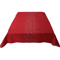 Mantel de Navidad Stars Rojo y Brillante | Textiles Texna