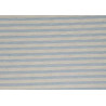 Tela Jacquard Semirayas Celeste 280 cm Alta Densidad para Decoración